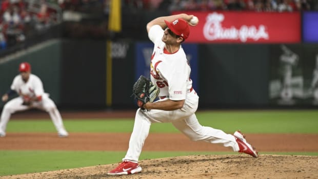 St. Louis Cardinals right-hander Jacob Barnes